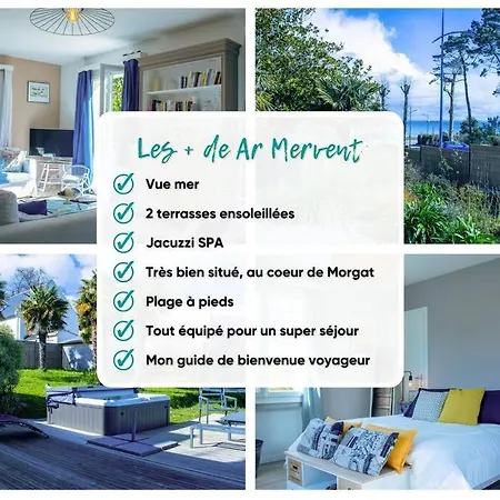 Ar Mervent/plage A Pieds Holiday home *